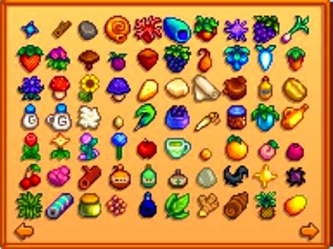 collection stardew valley|stardew valley items shipped 1.6.